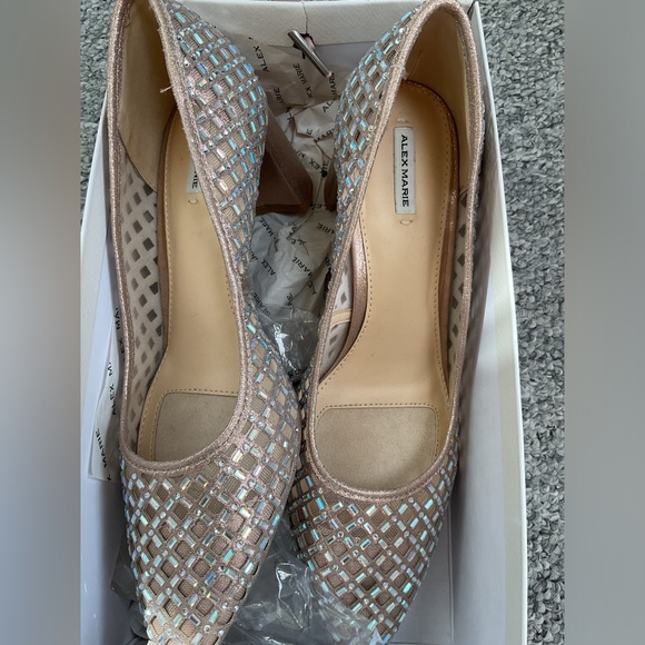 NIB Alex Marie Rhinestone Dressy Pumps - Picture 2 of 5
